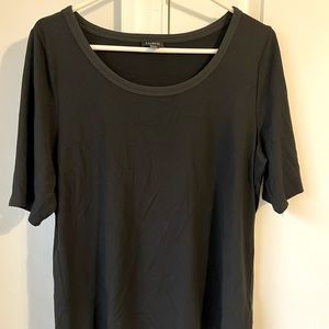 Talbots scoop neck tshirt
